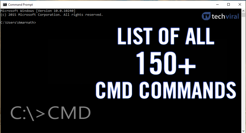 cmd codes list